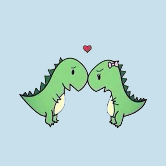 T rex love by sally2305