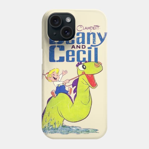 Vintage, Distressed Beany and Cecil Phone Case by offsetvinylfilm