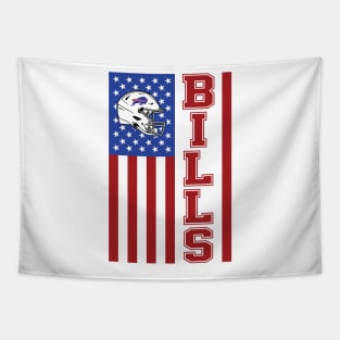 Bills Football Team Tapestry