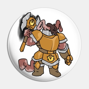 Tiefling Paladin Pin