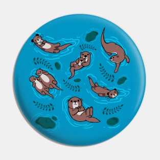 Significant Otter Love Pin