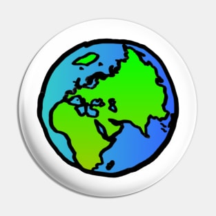 world globe Pin