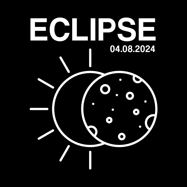 2024 Solar Eclipse 2024 04.08.24 Eclipse Mens Womens Kids by DesignergiftsCie