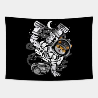 Hiphop Astronaut Floki Inu Coin Floki Army To The Moon Crypto Token Cryptocurrency Wallet Birthday Gift For Men Women Kids Tapestry