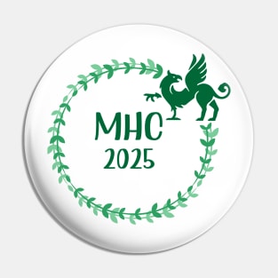 Mount Holyoke Green Griffins Pin