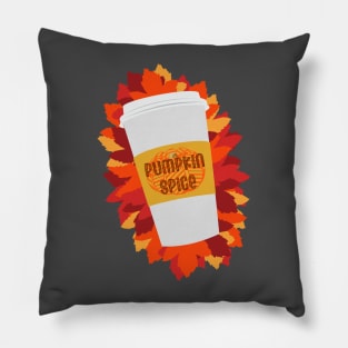 Pumpkin Spice | Coffee | Leaves Pillow