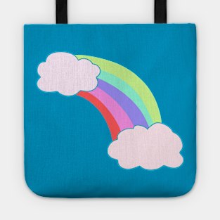 Rainbow Clouds Tote