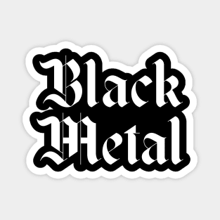black metal Magnet