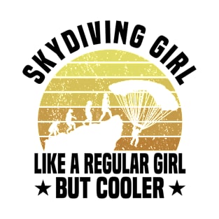 Skydiving Skydiver Parachuting Parachute Skydivers T-Shirt