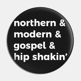 Northern Soul Pin