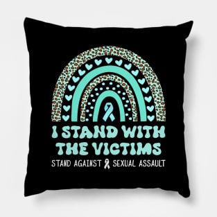 I Stand With The Victims Sexual Assault Awareness Pillow