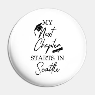 Graduate Next Chapter Starts In Seattle, Graduation Pin