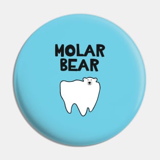 Molar Bear Pin