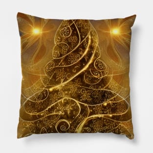 A Steampunk Christmas Tree Pillow