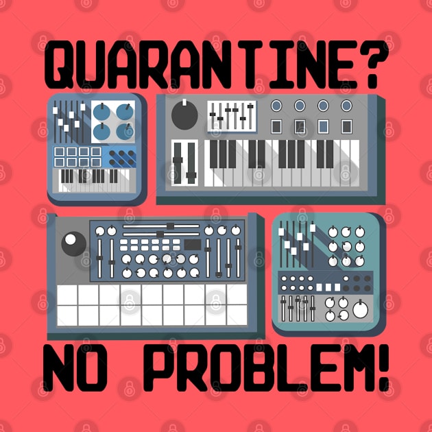 Analog Modular Synthesizer Synth Corona Quarantine by Kuehni