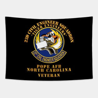 23d Civil Engineer Squadron - Tiger Engineers - Pope AFB, NC Tapestry