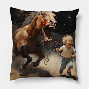 If Horses Ate Children Pillow