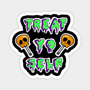 Skull Lolipop Halloween 2020 Magnet