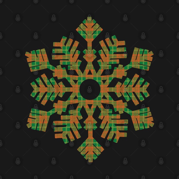 Plaid Snowflake - Winter Snow Christmas Holiday Season Gift For Men, Women & Kids by Art Like Wow Designs