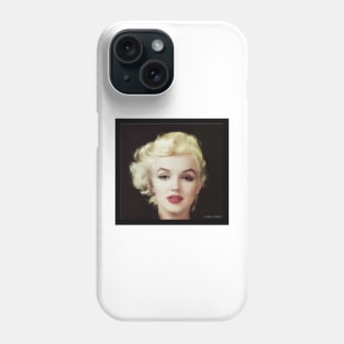 Marilyn in Oil Phone Case