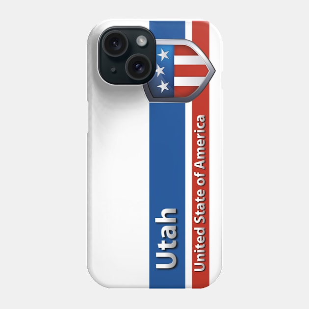 Utah - United State of America Phone Case by Steady Eyes