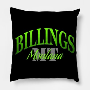 City Pride: Billings, Montana Pillow