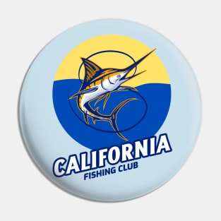 California Fishing Club Pin