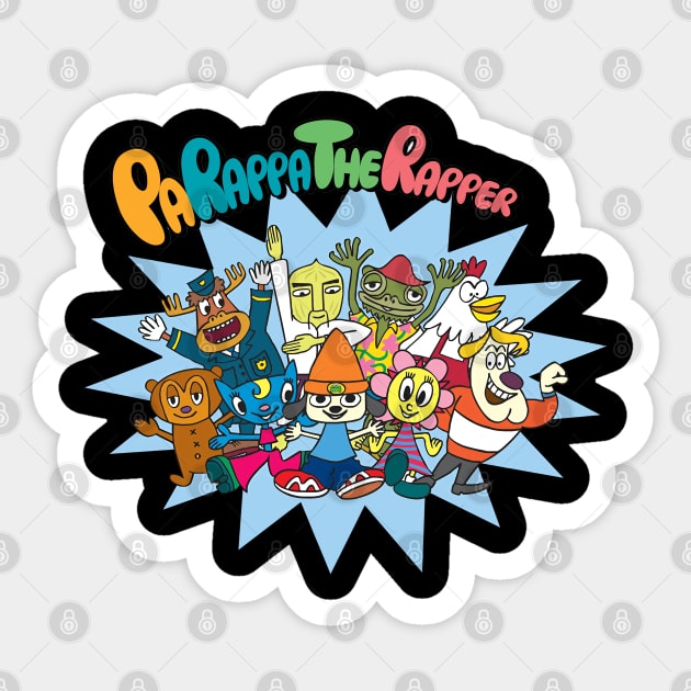 Parappa The Rapper - Parappa - Sticker | TeePublic