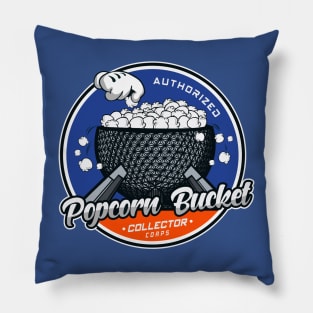 Popcorn Bucket Collector Corps Pillow