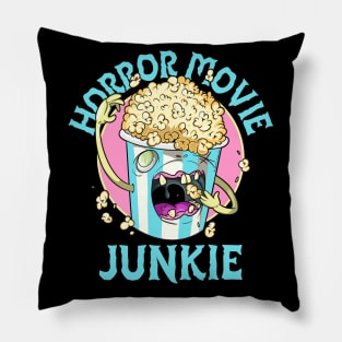 Horror Movies and Popcorn Zombie Pillow