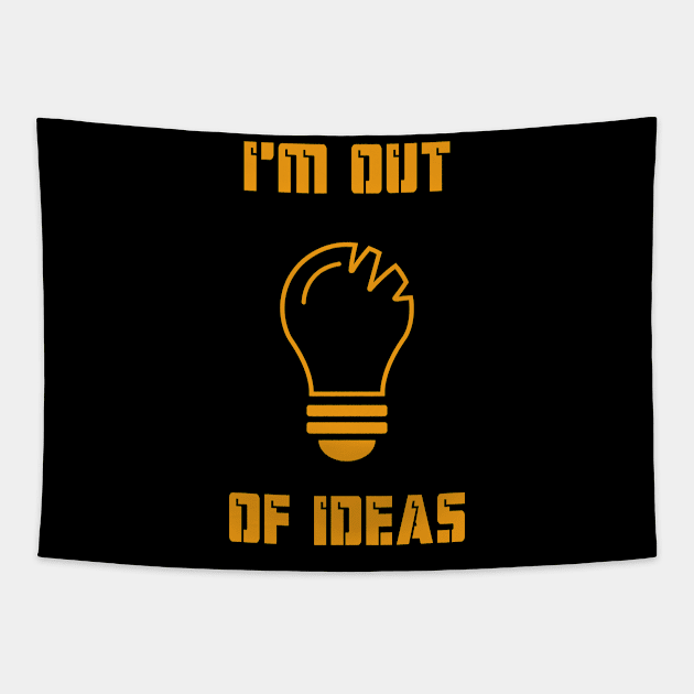 I'm out of ideas Tapestry by The Goodberry