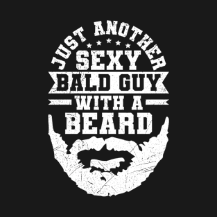 Bald and beard Design for a Bearded bald guy T-Shirt