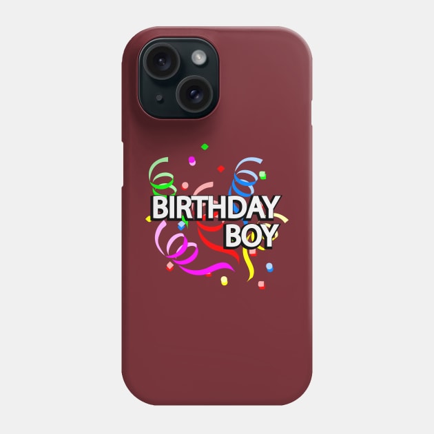 Birthday boy artistic design Phone Case by DinaShalash