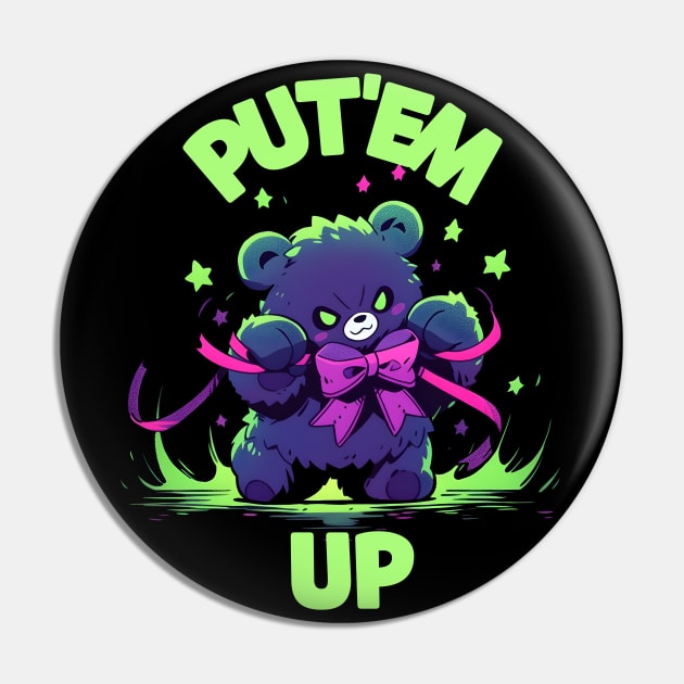 Put'em Up Bear! Pin by The Digital Den