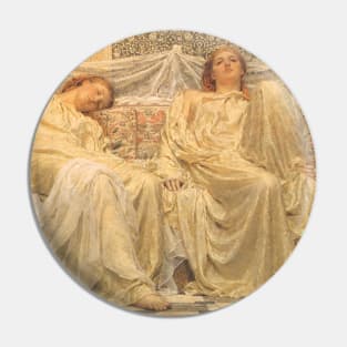 Dreamers by Albert Joseph Moore Pin