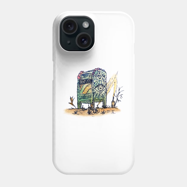 danger days mailbox Phone Case by mol842