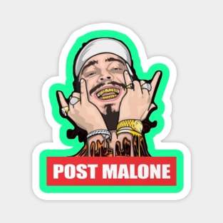 Malone Leave Me Magnet