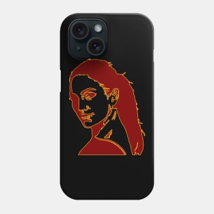 I Am JLo Red Orange Black Phone Case