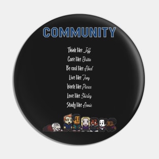 To be like Community · TV show black Pin