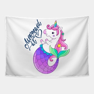 Mermaid T-Shirt Tapestry