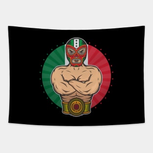 Lucha Libre Tapestry