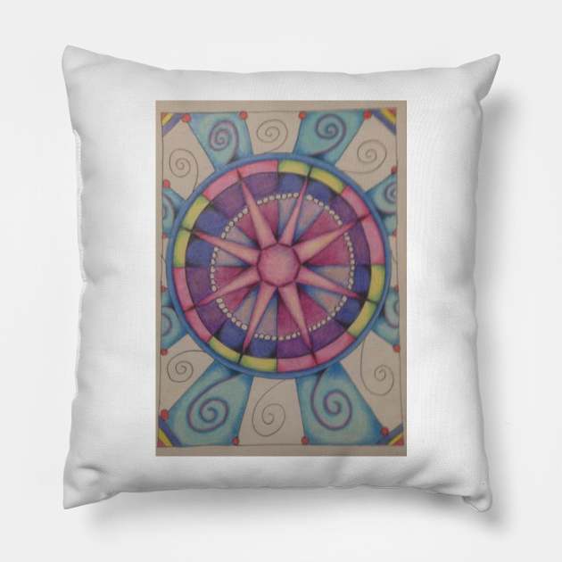 Pattern Love Pillow by ChaChaDivineArt