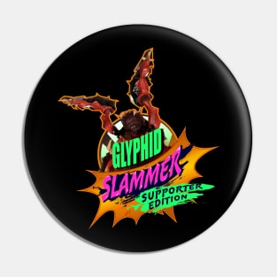 Deep Rock Galactic Glyphid Slammer Beer from the Abyss Bar Pin