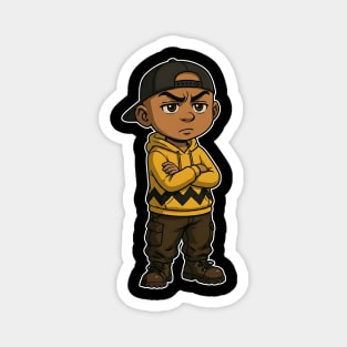 Chuck Lil' Homie Attitude Magnet