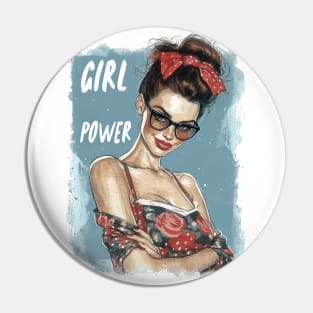 Girl Power #1 Pin