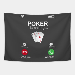 Poker is Calling Tapestry