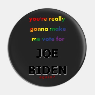 biden 2024 (rainbow) Pin