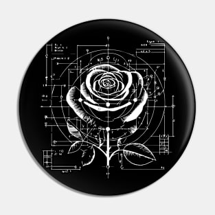 rose wireframe Pin