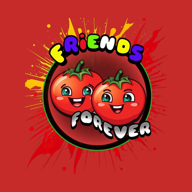 Friends Forever Vegetable by USAPHILLYDESIGNERS