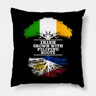 Irish Grown With Filipino Roots - Gift for Philippines With Roots From Filipino Pillow